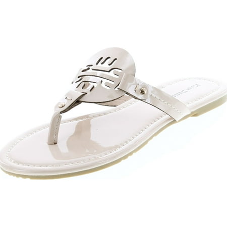 Pierre Dumas Womens Lilly-13 Fashion Sandals Nude Patent 9