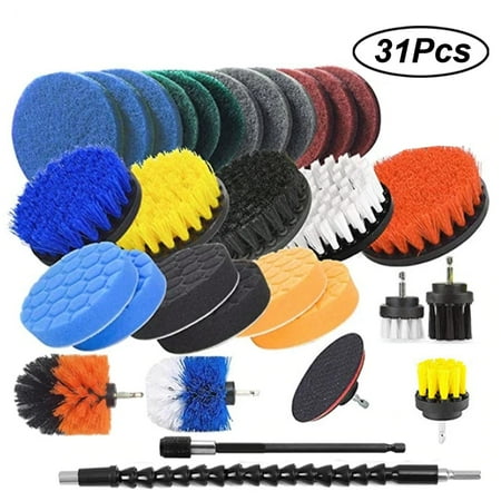 UNTIOR - Power Scrubber Brush Set Car Polisher Bathroom Cleaning Kit Bathroom Kitchen Cleaning Tool Multipurpose Drill Brush Set
UNTIOR - Power Scrubber Brush Set Car Polisher Bathroom Cleaning Kit Bathroom Kitchen Cleaning Tool Multipurpose Drill Brush Set
