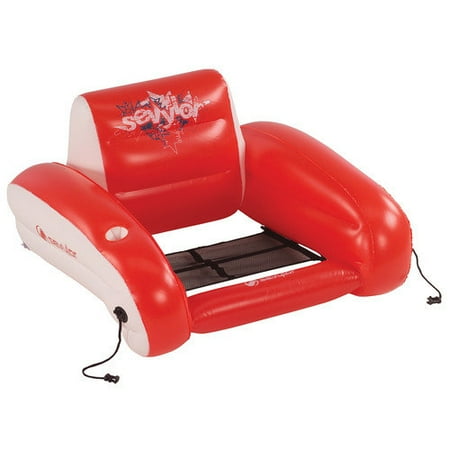 sevylor water chair inflatable lake lounge floats cha walmart