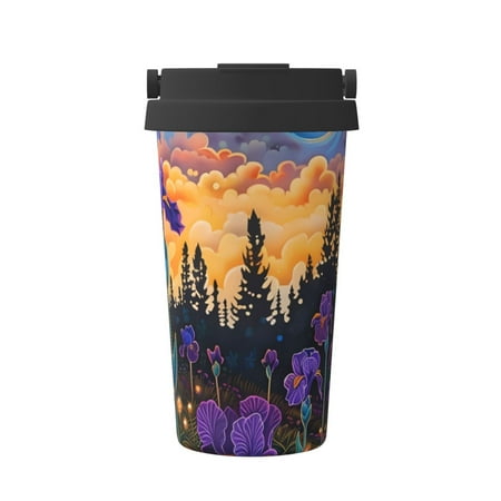 KLL Cosmic Irises At Twilight Pattern Stainless Steel Vacuum Insulated Tumbler - Carry Insulated Coffee Mug - Reusable Insulated Cold Brew Iced Coffee Cup Thermos
KLL Cosmic Irises At Twilight Pattern Stainless Steel Vacuum Insulated Tumbler - Carry Insulated Coffee Mug - Reusable Insulated Cold Brew Iced Coffee Cup Thermos