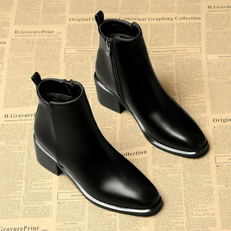 Women‘s Square Toe Low Heel Ankle Boots Black Side Zipper Block Heel Short Boots Shoes Warm Comfortable Outdoor Shoes
Women‘s Square Toe Low Heel Ankle Boots Black Side Zipper Block Heel Short Boots Shoes Warm Comfortable Outdoor Shoes