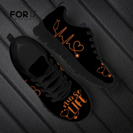 3D Nurse Life Stethoscope Pattern Women Lace Up Sneakers Casual Spring/Autumn Flats Shoes Brand Design Ladies Shoes
3D Nurse Life Stethoscope Pattern Women Lace Up Sneakers Casual Spring/Autumn Flats Shoes Brand Design Ladies Shoes