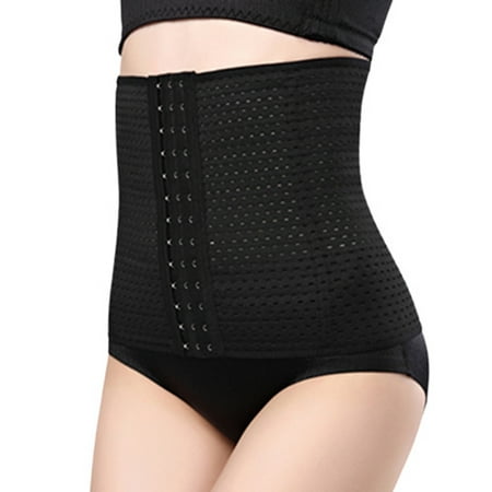 Homgro Women s Waist Trainer Shapewear Waist Cincher Tummy Control Lightweight Wide Waist Girdle Black 26
Homgro Women s Waist Trainer Shapewear Waist Cincher Tummy Control Lightweight Wide Waist Girdle Black 26