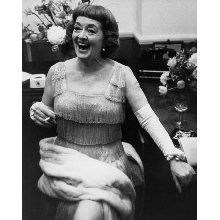 Bette Davis laughing Photo Print