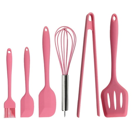 12pcs/2 Sets Silicone Baking Tools Slotted Turner Spatula Whisk Pastry Brush Tong Kitchen Utensils for Home Dessert Shop (Pink)
12pcs/2 Sets Silicone Baking Tools Slotted Turner Spatula Whisk Pastry Brush Tong Kitchen Utensils for Home Dessert Shop (Pink)