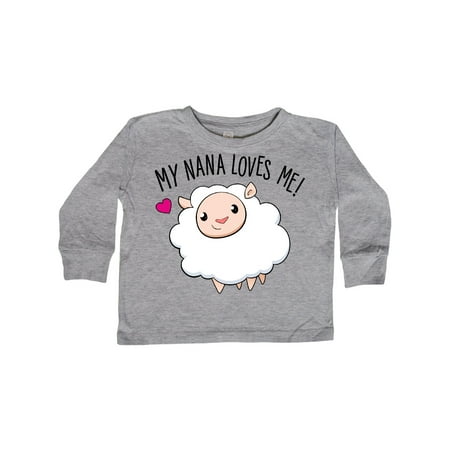 Inktastic My Nana Loves Me- cute sheep Gift Toddler Boy or Toddler Girl Long Sleeve T-Shirt
Inktastic My Nana Loves Me- cute sheep Gift Toddler Boy or Toddler Girl Long Sleeve T-Shirt