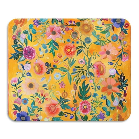 ALAZA Dish Drying Mat for Kitchen Moroccan Yellow Floral Counter Absorbent Draining Pad 19.7 x15.7 
ALAZA Dish Drying Mat for Kitchen Moroccan Yellow Floral Counter Absorbent Draining Pad 19.7 x15.7