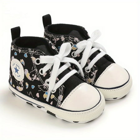 Infant Baby Shoes Soft Bottom Anti-slip Canvas Sneakers Toddler Shoes Boys Girls Spring Autumn
Infant Baby Shoes Soft Bottom Anti-slip Canvas Sneakers Toddler Shoes Boys Girls Spring Autumn