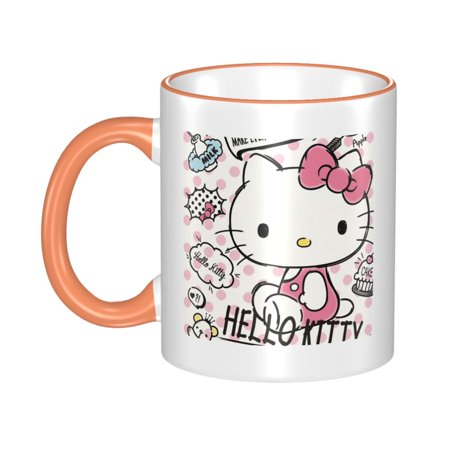 Hello Kitty Coffee Tea Double Side Ceramic Mug Office Work Cup Gift 
Hello Kitty Coffee Tea Double Side Ceramic Mug Office Work Cup Gift