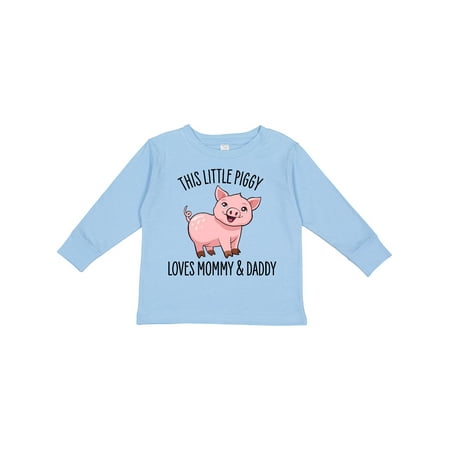 Inktastic This Little Piggy Loves Mommy and Daddy- Cute Gift Toddler Boy or Toddler Girl Long Sleeve T-Shirt
Inktastic This Little Piggy Loves Mommy and Daddy- Cute Gift Toddler Boy or Toddler Girl Long Sleeve T-Shirt