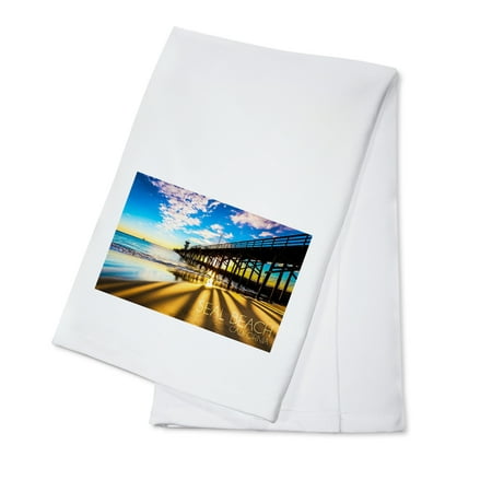 California Seal Beach Pier at Sunset (100% Cotton Tea Towel Decorative Hand Towel Kitchen and Home)
California Seal Beach Pier at Sunset (100% Cotton Tea Towel Decorative Hand Towel Kitchen and Home)