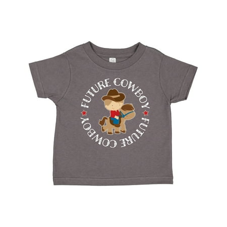 Inktastic Future Cowboy Boys Western Outfit Gift Toddler Boy Girl T-Shirt