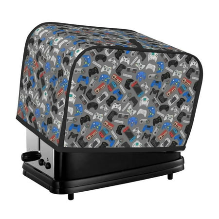 Salouo Video Game Pattern Two Slice Bread Machine Cover Universal Kitchen Appliance Cover Toaster Cover for Bread Machine Dust Cover 11.4 ×7.9 ×7.5
Salouo Video Game Pattern Two Slice Bread Machine Cover Universal Kitchen Appliance Cover Toaster Cover for Bread Machine Dust Cover 11.4 ×7.9 ×7.5