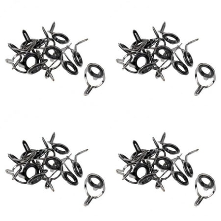 40Pcs Fishing Rod Guide Repair Tip Repair Kit Rod Part Fishing