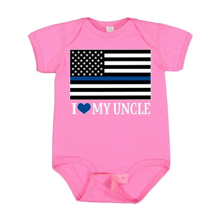 Inktastic Police Uncle Law Enforcement Flag Gift Baby Boy or Baby Girl Bodysuit
Inktastic Police Uncle Law Enforcement Flag Gift Baby Boy or Baby Girl Bodysuit