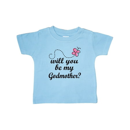 Inktastic Godmother Proposal Baby Girl Gift Baby Girl T-Shirt