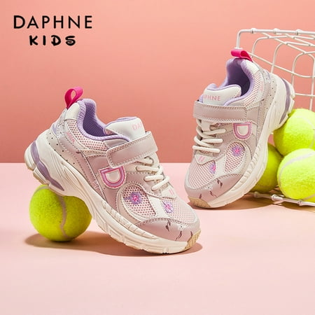 DAPHNE Girls Cute Sneakers With Flower Embroidery Stitching Mesh Breathable Chunky Sneakers Low Top Lightweight Running Shoes For Spring
DAPHNE Girls Cute Sneakers With Flower Embroidery Stitching Mesh Breathable Chunky Sneakers Low Top Lightweight Running Shoes For Spring