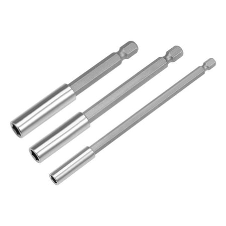 1/4 Hex Shank by Magnetic Bit Holder Extension Set Quick Release Screwdriver Drill Bit Power Tool (75/100/150mm)
1/4 Hex Shank by Magnetic Bit Holder Extension Set Quick Release Screwdriver Drill Bit Power Tool (75/100/150mm)