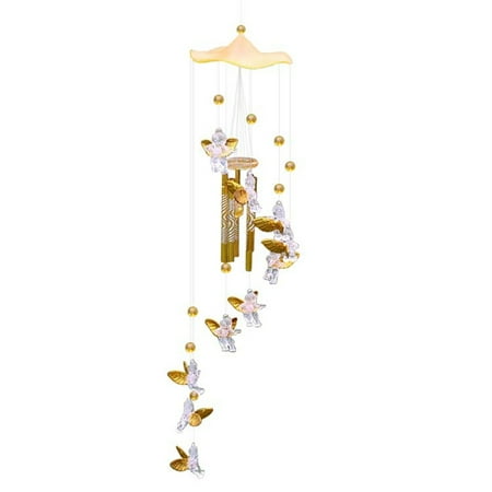 ZTTD Angel Cupid Creative Wind Chime Pendant Warm-Up Home Decoration Pendant A