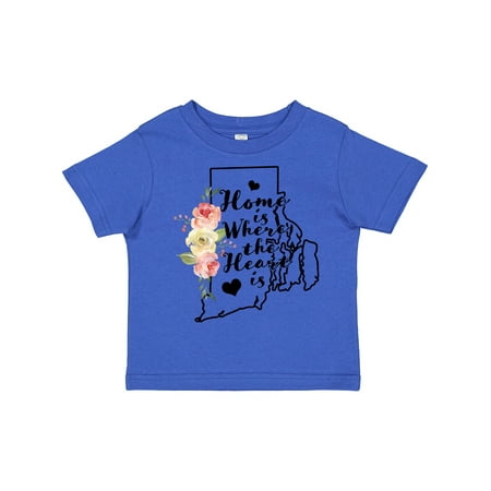 Inktastic Rhode Island Home is Where the Heart is with Watercolor Floral Gift Toddler Toddler Girl T-Shirt
Inktastic Rhode Island Home is Where the Heart is with Watercolor Floral Gift Toddler Toddler Girl T-Shirt