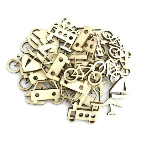 Tinksky 100pcs Vehicle Wooden Pieces DIY Kid Educational Funny Plane Train Wooden Pieces Graffiti Toys Hollw Wood Pieces for Boy Girl (Mixed Patterns)
Tinksky 100pcs Vehicle Wooden Pieces DIY Kid Educational Funny Plane Train Wooden Pieces Graffiti Toys Hollw Wood Pieces for Boy Girl (Mixed Patterns)