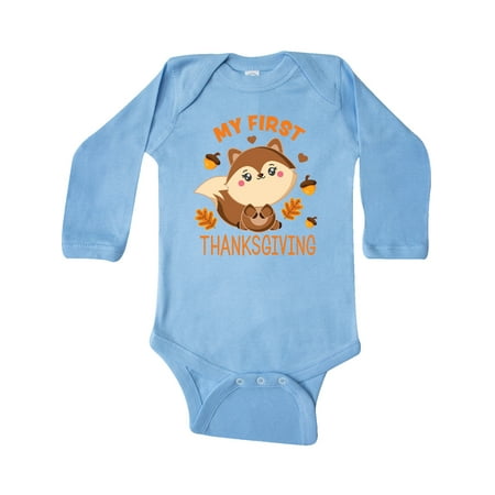 Inktastic My 1st Thanksgiving with Squirrel and Acorns Gift Baby Boy or Baby Girl Long Sleeve Bodysuit
Inktastic My 1st Thanksgiving with Squirrel and Acorns Gift Baby Boy or Baby Girl Long Sleeve Bodysuit