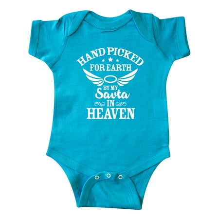 Inktastic Handpicked for Earth By My Savta in Heaven with Angel Wings Gift Baby Boy or Baby Girl Bodysuit
Inktastic Handpicked for Earth By My Savta in Heaven with Angel Wings Gift Baby Boy or Baby Girl Bodysuit