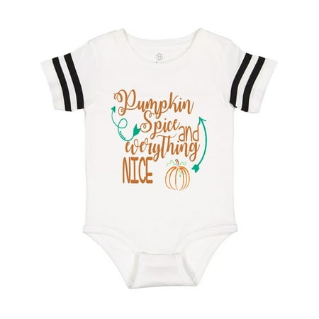 Inktastic Pumpkin Spice and Everything Nice Gift Baby Boy or Baby Girl Bodysuit
Inktastic Pumpkin Spice and Everything Nice Gift Baby Boy or Baby Girl Bodysuit