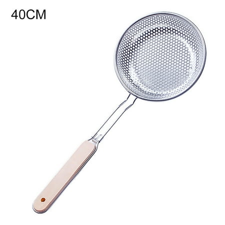 ZHENYEMEI Strainer Spoon Stainless Steel Oil Filter Scoop Hanging Frying Spoon Skimmer for Kitchen Size 16
ZHENYEMEI Strainer Spoon Stainless Steel Oil Filter Scoop Hanging Frying Spoon Skimmer for Kitchen Size 16