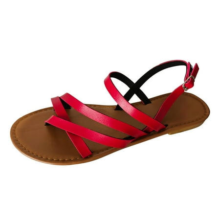 Eudgs Women s Summer Fashion Leather Flip Flops Outdoor Beach Sandals Earth Sandals for Women Size 8 1/2 Women Sandal Sexy Sandals for Women Summer Flat Sandals for Women Ladies Summer Dressy Womens
Eudgs Women s Summer Fashion Leather Flip Flops Outdoor Beach Sandals Earth Sandals for Women Size 8 1/2 Women Sandal Sexy Sandals for Women Summer Flat Sandals for Women Ladies Summer Dressy Womens