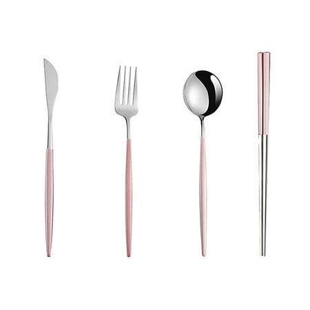 UDIYO 4Pcs/Set Stainless Steel Cutter Fork Spoon Chopstick Tableware Kitchen Supplies
UDIYO 4Pcs/Set Stainless Steel Cutter Fork Spoon Chopstick Tableware Kitchen Supplies