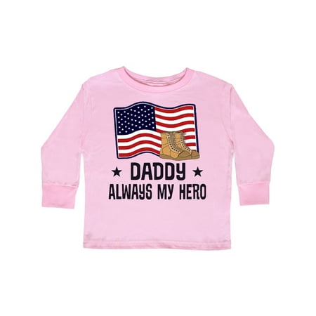 Inktastic Military Daddy Always my Hero Gift Toddler Boy or Toddler Girl Long Sleeve T-Shirt
Inktastic Military Daddy Always my Hero Gift Toddler Boy or Toddler Girl Long Sleeve T-Shirt