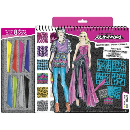 Project Runway Fashion Design Sketch Portfolio By Fashion Angels Project Runway Fashion Design Sketch Portfolio By Fashion Angels