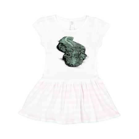 Inktastic Lurking gator Gift Toddler Girl Dress