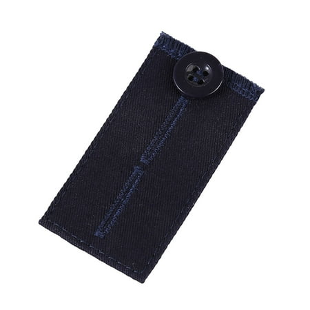Hi.FANCY Cotton Blend Waist Extender Elastic Adjustable Trousers Waistband Extender Supplies Navy Blue
Hi.FANCY Cotton Blend Waist Extender Elastic Adjustable Trousers Waistband Extender Supplies Navy Blue