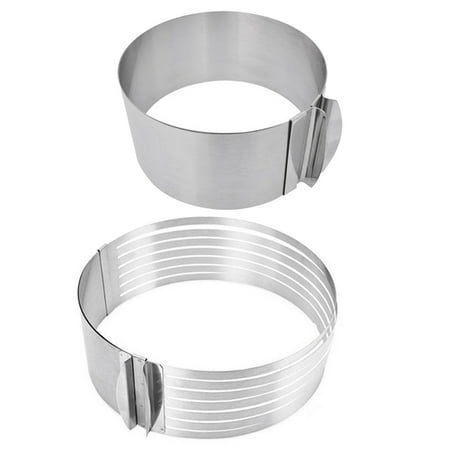 16-30CM Retractable Stainless Steel Mousse Ring Baking Tool Set Cake Mold Adjustable Cake Cutter Slicer
16-30CM Retractable Stainless Steel Mousse Ring Baking Tool Set Cake Mold Adjustable Cake Cutter Slicer