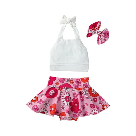 Rovga Outfits For Toddler Girls Kids Baby Spring Summer Floral Cotton Ribbed Sleeveless Vest Bell Bottom Outfits Clothes
Rovga Outfits For Toddler Girls Kids Baby Spring Summer Floral Cotton Ribbed Sleeveless Vest Bell Bottom Outfits Clothes