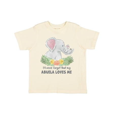 Inktastic I ll Never Forget That my Abuela Loves Me Cute Elephants Gift Toddler Boy or Toddler Girl T-Shirt
Inktastic I ll Never Forget That my Abuela Loves Me Cute Elephants Gift Toddler Boy or Toddler Girl T-Shirt