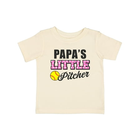 Inktastic Papas Little Pitcher Softball Gift Baby Girl T-Shirt 
Inktastic Papas Little Pitcher Softball Gift Baby Girl T-Shirt