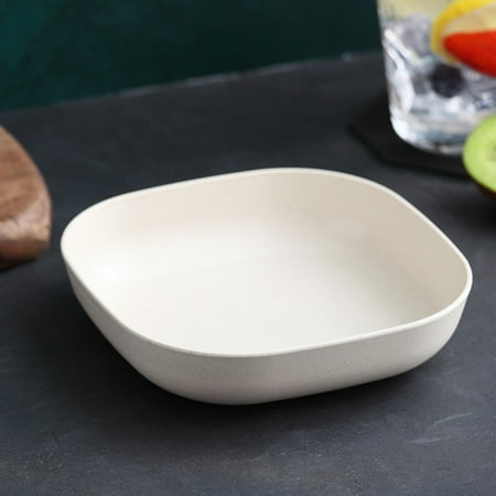4pcs Wheat Straw Deep Dinner Plates Unbreakable Sturdy Plastic Dinner Plates Healthy Cereal Dishes for Kids-Toddler Adult Microwave and Dishwasher Safe
4pcs Wheat Straw Deep Dinner Plates Unbreakable Sturdy Plastic Dinner Plates Healthy Cereal Dishes for Kids-Toddler Adult Microwave and Dishwasher Safe