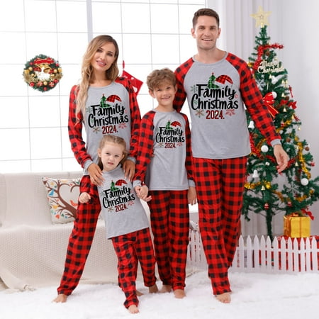 AJTQTH Family Christmas Pjs Matching Sets Up to 50% Off Christmas Pjs Sleepwear Outfits for Christmas Holiday Xmas Party Christmas Holiday Outfits Set Baby-9-12Months
AJTQTH Family Christmas Pjs Matching Sets Up to 50% Off Christmas Pjs Sleepwear Outfits for Christmas Holiday Xmas Party Christmas Holiday Outfits Set Baby-9-12Months