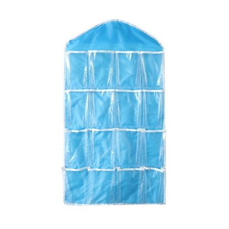 Aimiya Hanging Storage Bag High Capacity Dust-proof Transparent Visible 16 Grid Multi-role Socks Bra Underwear Organizer for Bedroom
Aimiya Hanging Storage Bag High Capacity Dust-proof Transparent Visible 16 Grid Multi-role Socks Bra Underwear Organizer for Bedroom