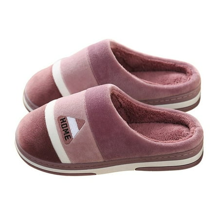 CoCopeanut Classic Men Slippers Winter Warm Cotton Slippers For Men Home Wear-Resistant Stripe Non-slip Indoor Slides Couple Women Shoes
CoCopeanut Classic Men Slippers Winter Warm Cotton Slippers For Men Home Wear-Resistant Stripe Non-slip Indoor Slides Couple Women Shoes