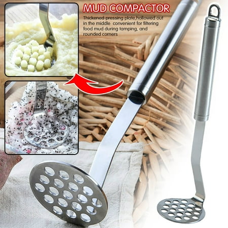 Potato Masher Stainless Steel Easy To Clean Masher For Mashed Potatoes Sweet Potatoes Vegetables
Potato Masher Stainless Steel Easy To Clean Masher For Mashed Potatoes Sweet Potatoes Vegetables
