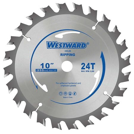 Westward 24EL89 Circular Saw Blades