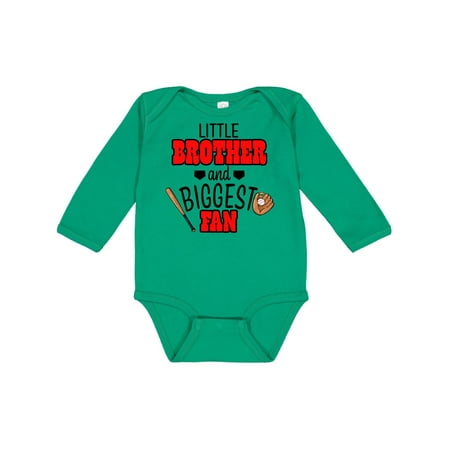 Inktastic Little Brother and Biggest Fan Baseball Glove and Bat Gift Baby Boy Long Sleeve Bodysuit
Inktastic Little Brother and Biggest Fan Baseball Glove and Bat Gift Baby Boy Long Sleeve Bodysuit