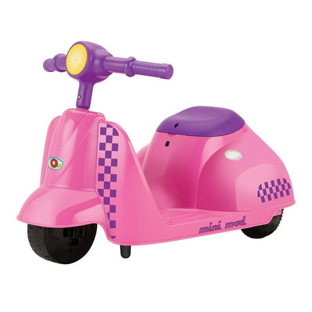 Razor Jr. Mini Mod Electric Scooter Rid-On Little Kids Moped, Pink 20115261 (Refurbished)