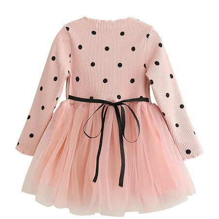 JDEFEG Girls Photo Dress Toddler Kids Baby Girls Soft Dress Party Princess Dress Ribbed Dot Printed Tulle Dresses Outfits Skirt Clothes Girls Dresses Cotton Blend Pink 90
JDEFEG Girls Photo Dress Toddler Kids Baby Girls Soft Dress Party Princess Dress Ribbed Dot Printed Tulle Dresses Outfits Skirt Clothes Girls Dresses Cotton Blend Pink 90