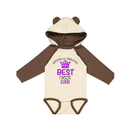 Inktastic Officially Crowned Best Niece Ever purple crown Gift Baby Girl Long Sleeve Bodysuit
Inktastic Officially Crowned Best Niece Ever purple crown Gift Baby Girl Long Sleeve Bodysuit
