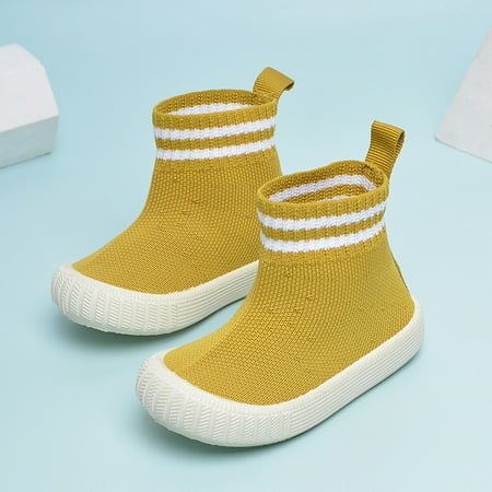 Girls Boys Running Shoes Knit Breathable Lightweight Comfy High Top Sock Shoes Outdoor Non Slip Walking Shoes For Toddler Children Kids Sneakers Spring And Summer
Girls Boys Running Shoes Knit Breathable Lightweight Comfy High Top Sock Shoes Outdoor Non Slip Walking Shoes For Toddler Children Kids Sneakers Spring And Summer